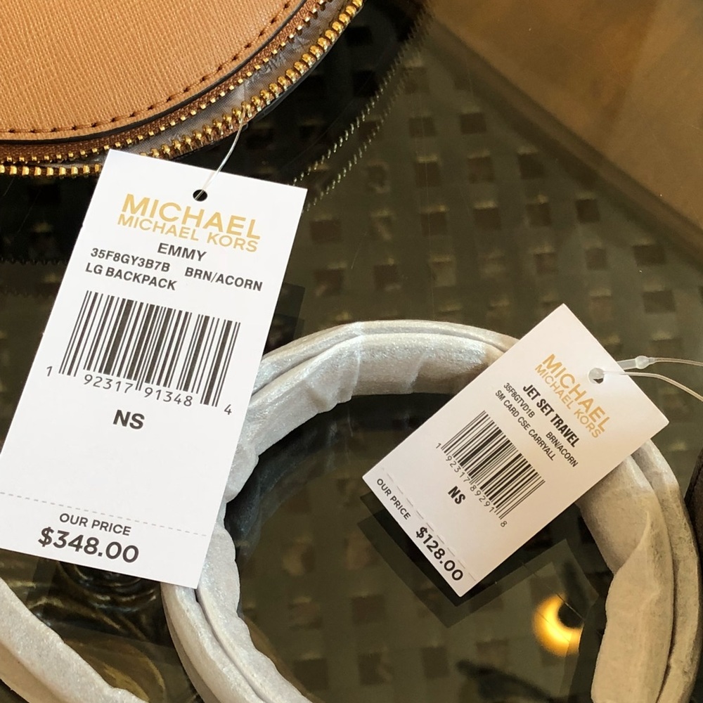 Michael Kors Emmy Large backpack&wallet swt - Picture 5 of 8